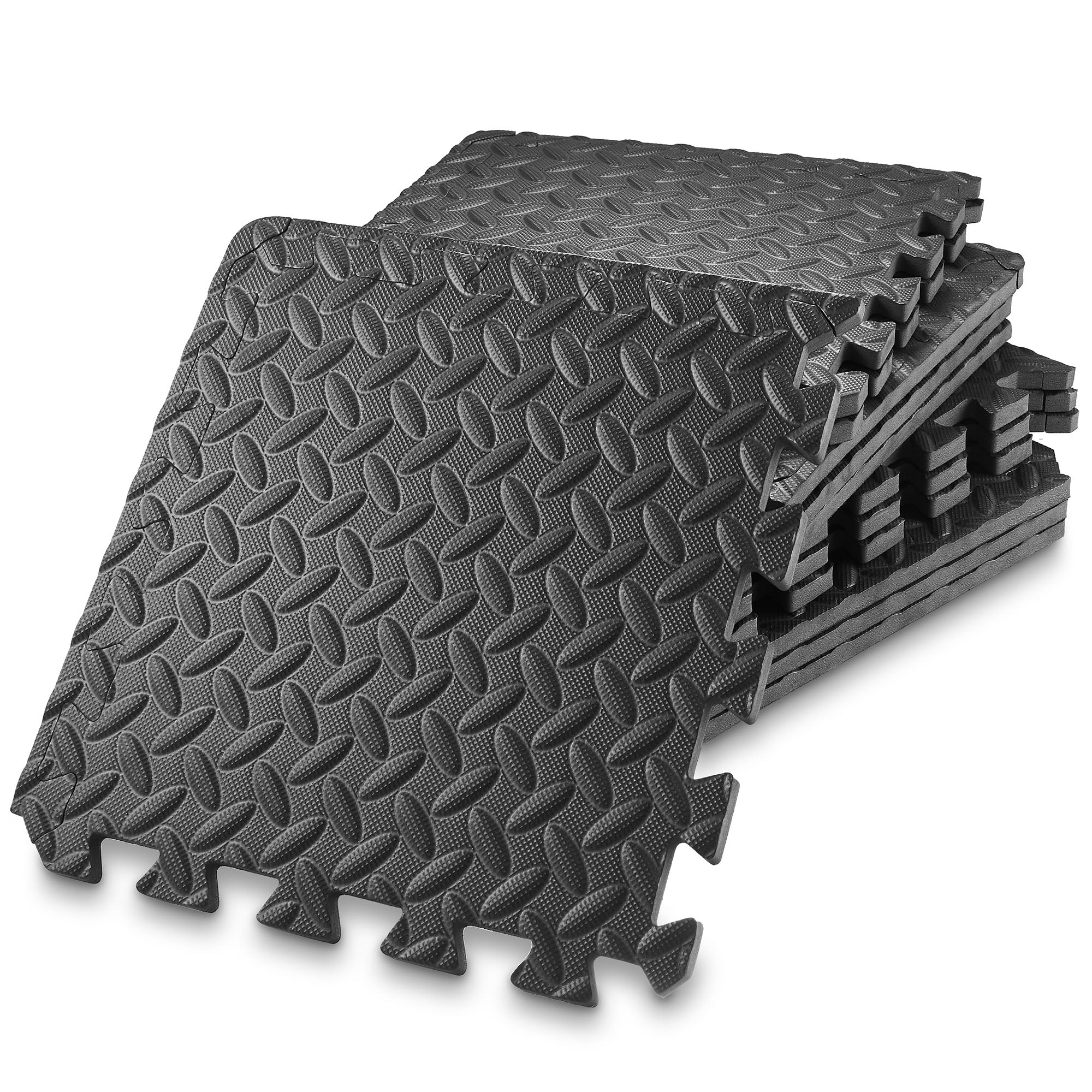 Exercise floor mat store tiles