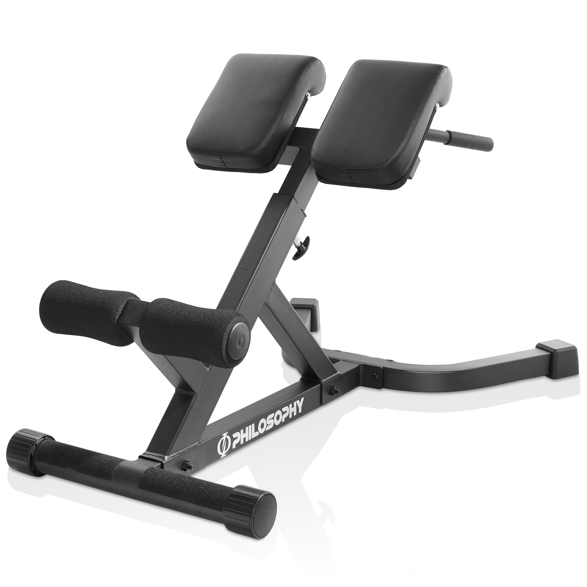 thumbnail image 2 of Roman Chair Back Extension Bench - Adjustable Hyperextension Machine For Home Gym, Supports Up To 250lbs 2 of 12