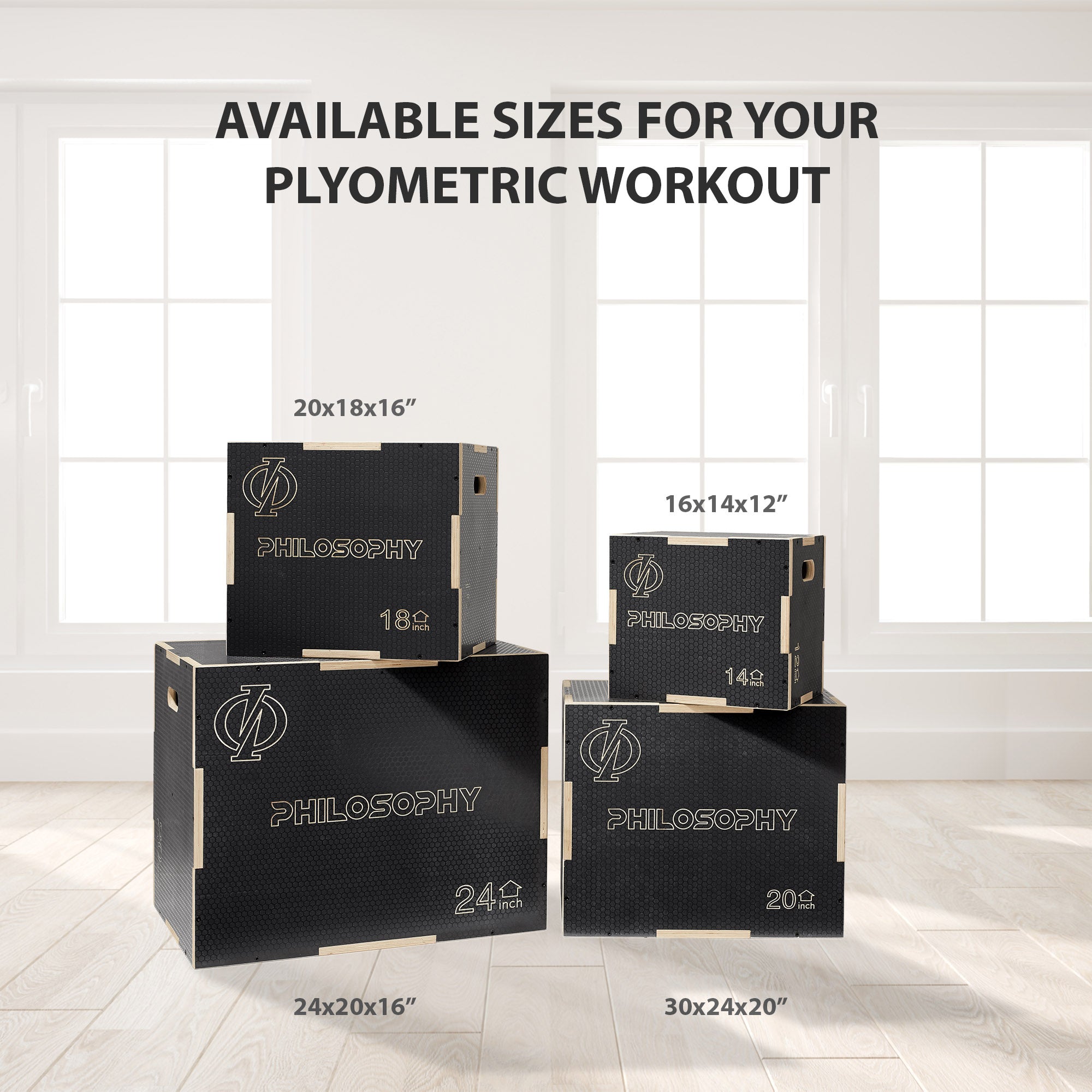 FIT-PLYO-1642S-BLK