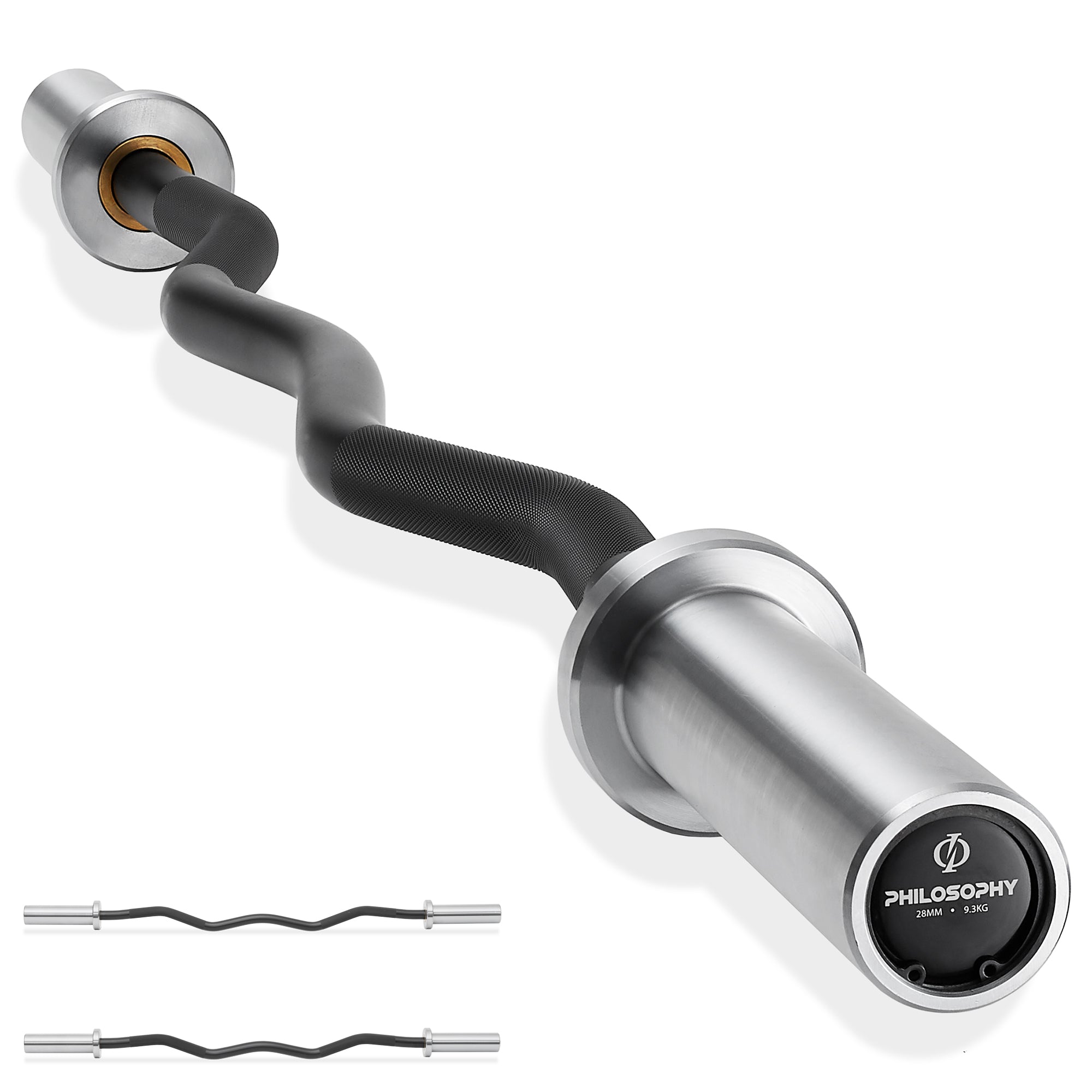 Olympic EZ Curl Barbell Bar 47